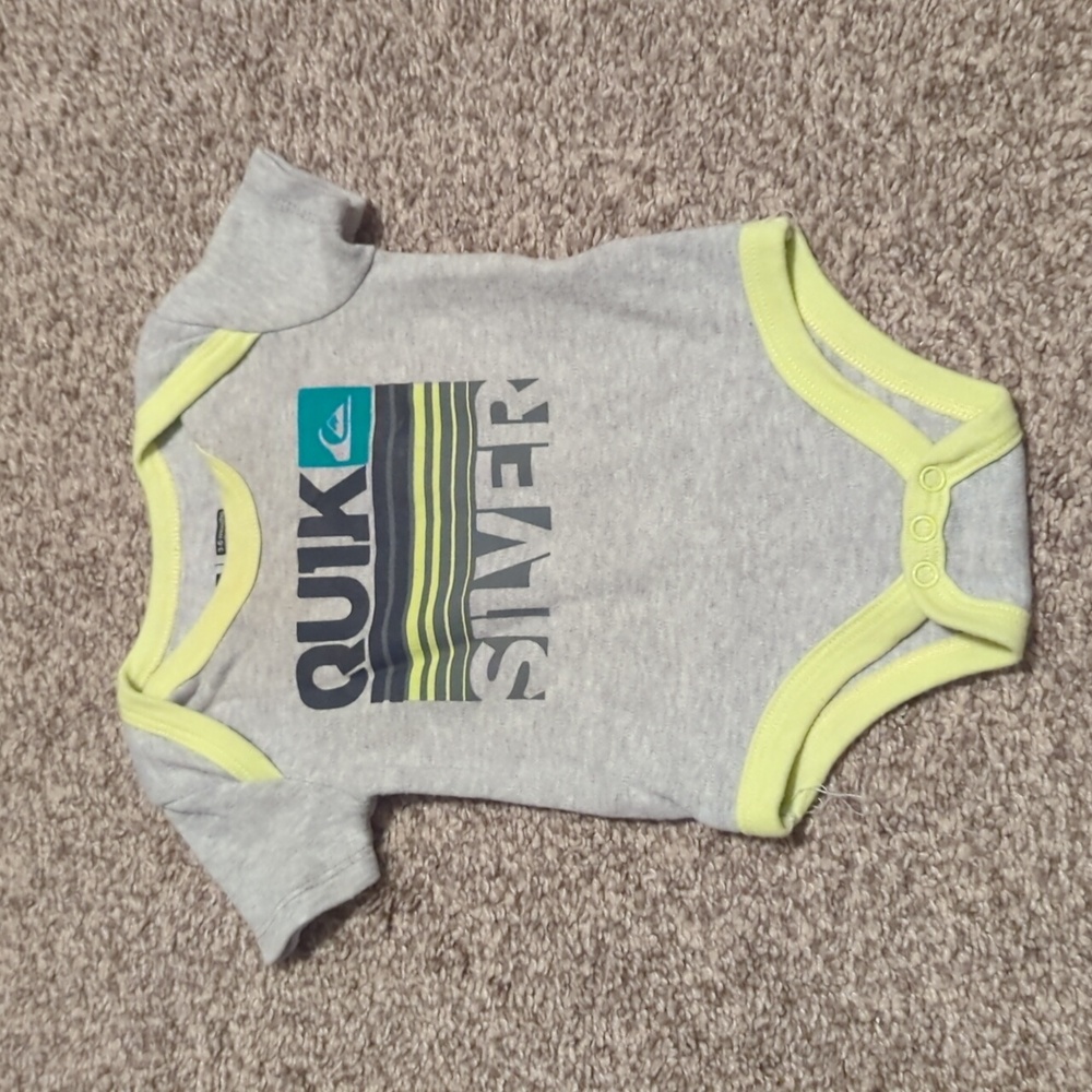 Baby quicksilver onsie